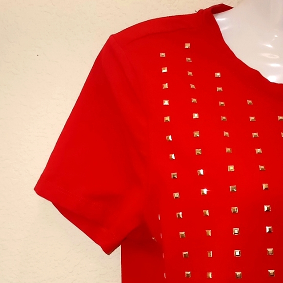 Tommy Hilfiger Gold Detailed Knit Tshirt - Picture 5 of 12